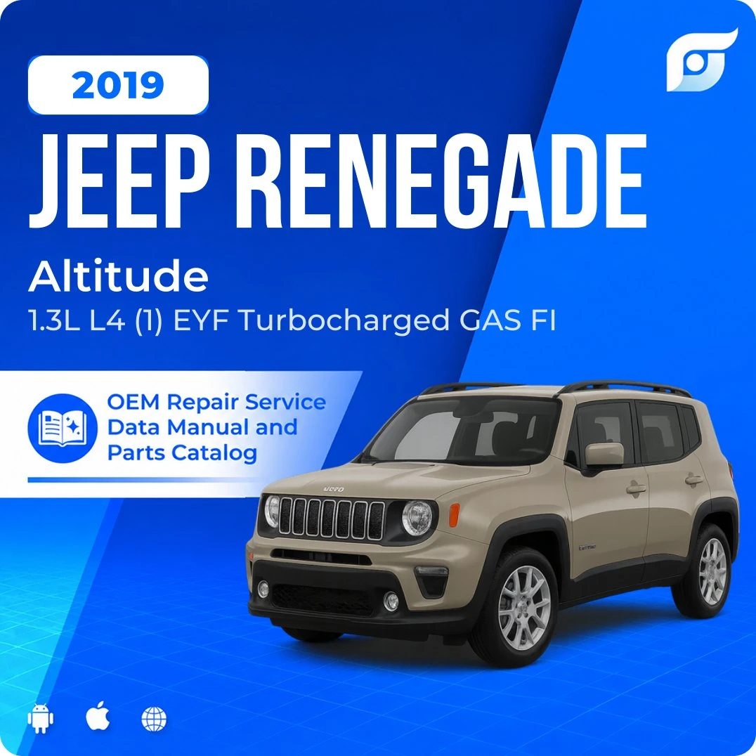 2019 Jeep Renegade Altitude - OEM Repair Service Manual