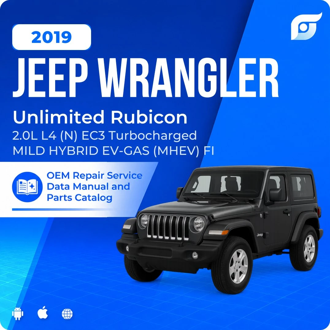 2019 Jeep Wrangler Unlimited Rubicon - OEM Repair Service Manual