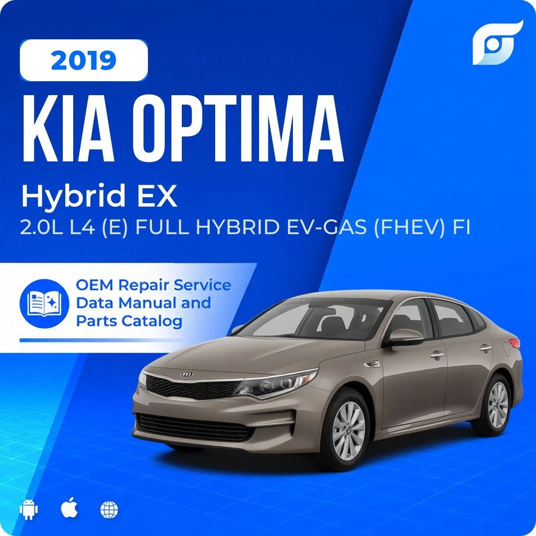 2019 Kia Optima Hybrid EX - OEM Repair Service Manual