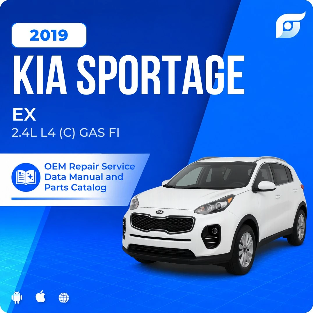 2019 Kia Sportage EX - OEM Repair Service Manual