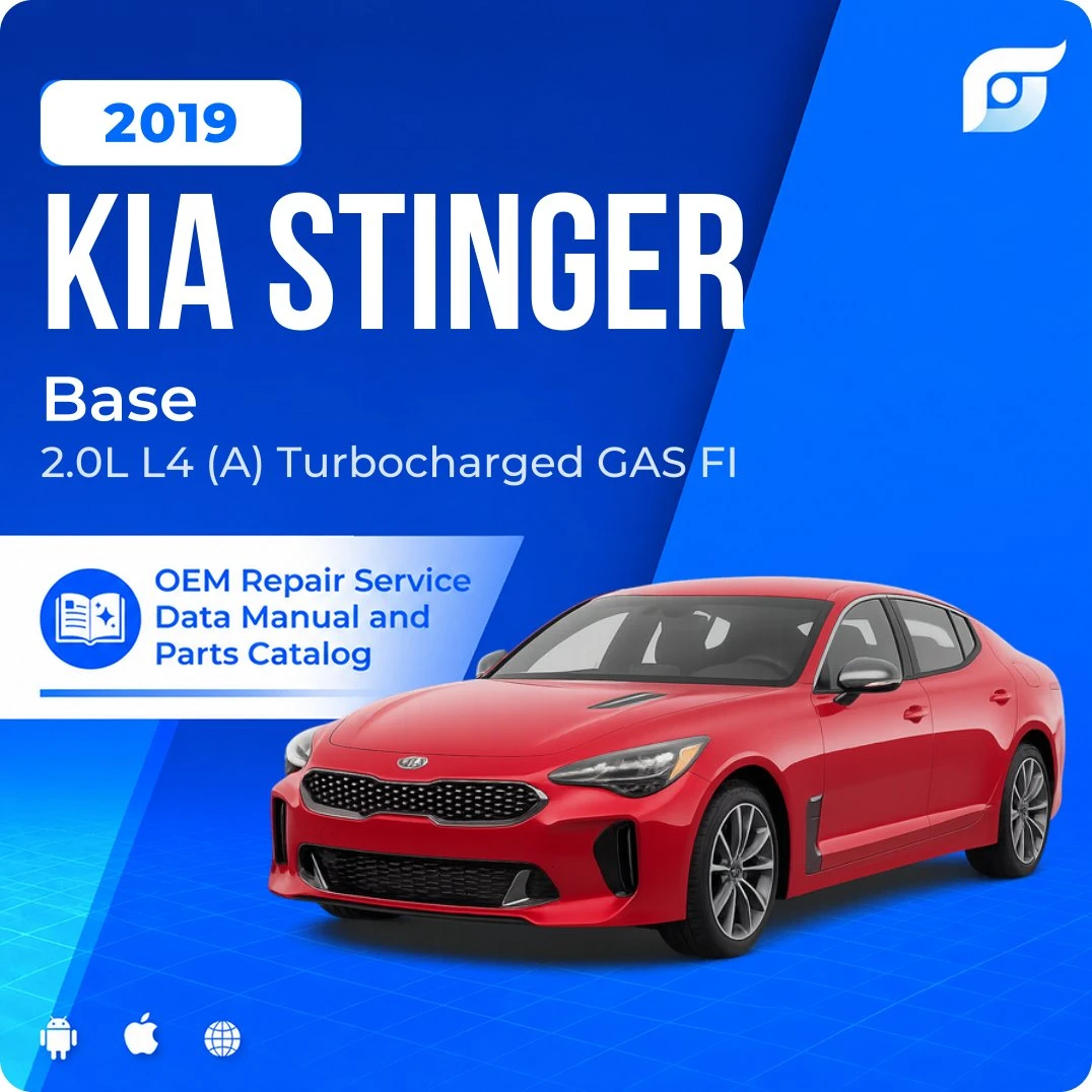 2019 Kia Stinger Base - OEM Repair Service Manual