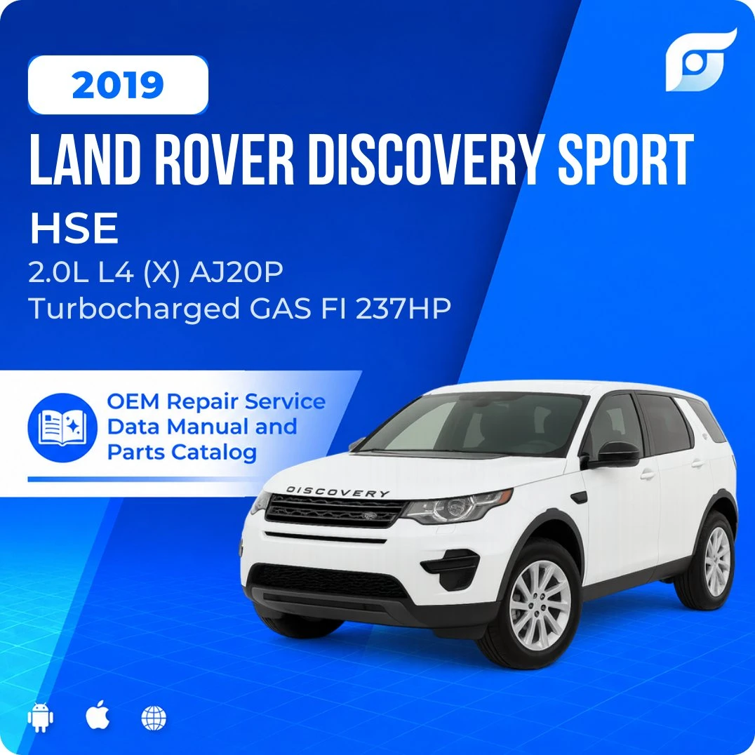 2019 Land Rover Discovery Sport HSE - OEM Repair Service Manual