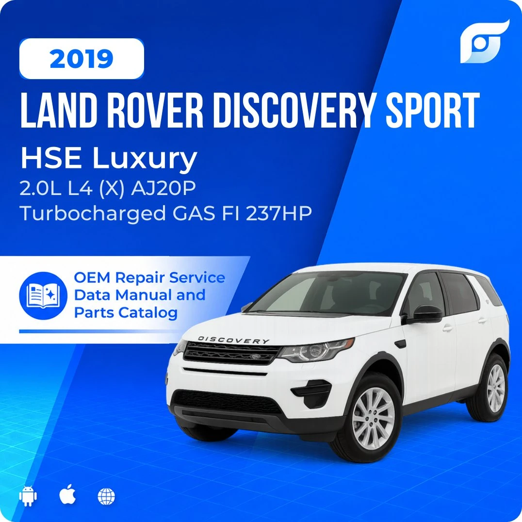 2019 Land Rover Discovery Sport HSE Luxury - OEM Repair Service Manual