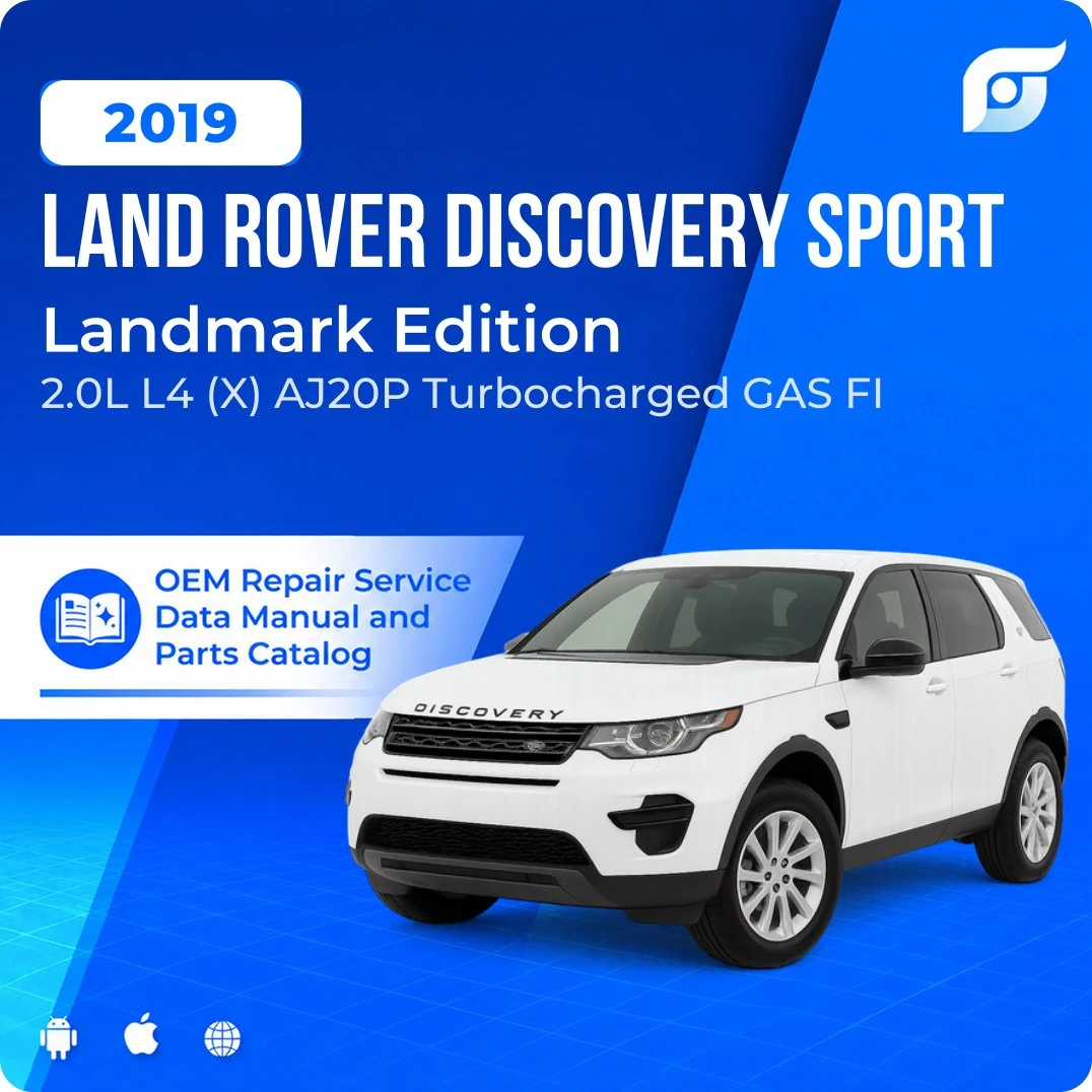 2019 Land Rover Discovery Sport Landmark Edition - OEM Repair Service Manual