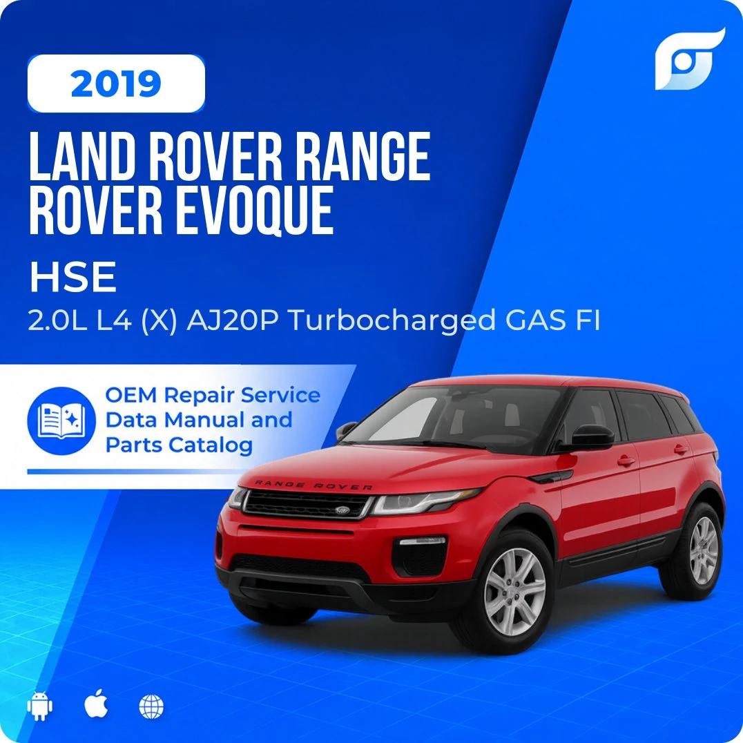 2019 Land Rover Range Rover Evoque HSE - OEM Repair Service Manual
