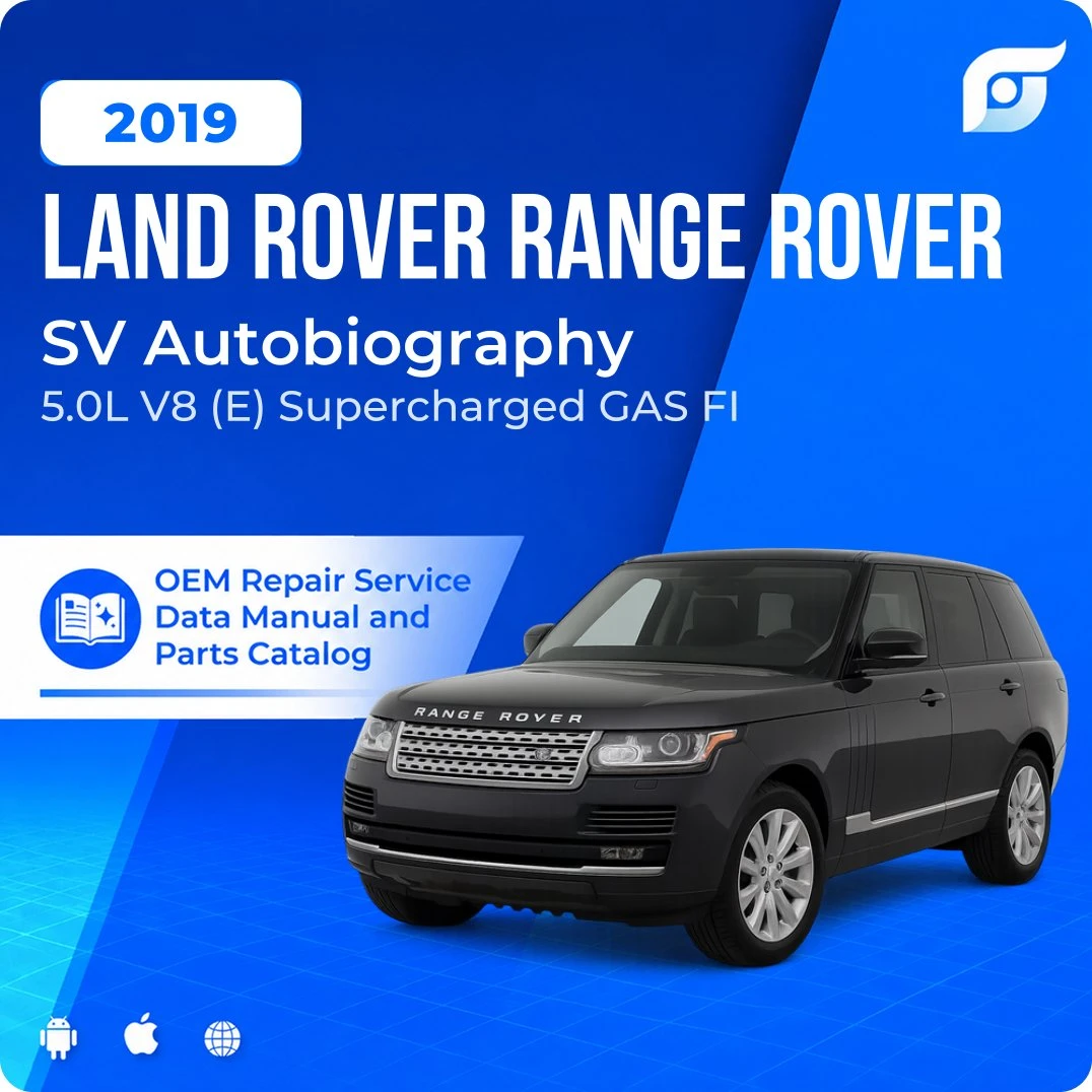 2019 Land Rover Range Rover SV Autobiography - OEM Repair Service Manual