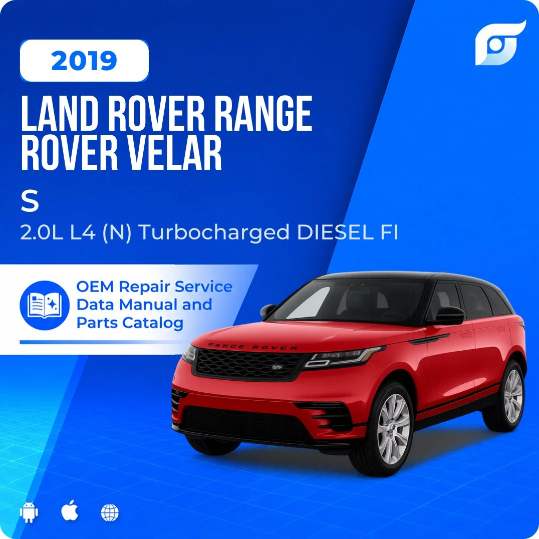 2019 Land Rover Range Rover Velar S - OEM Repair Service Manual