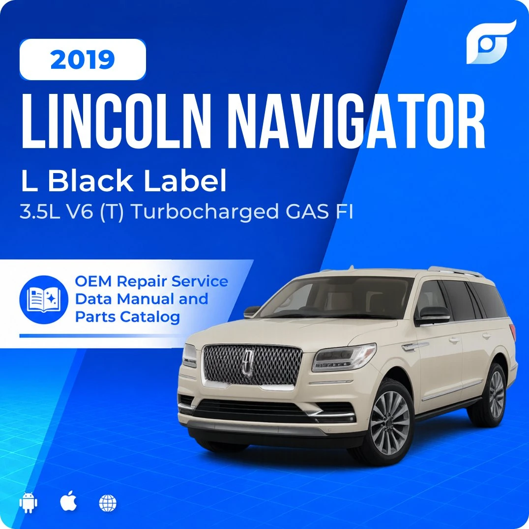 2019 Lincoln Navigator L Black Label - OEM Repair Service Manual