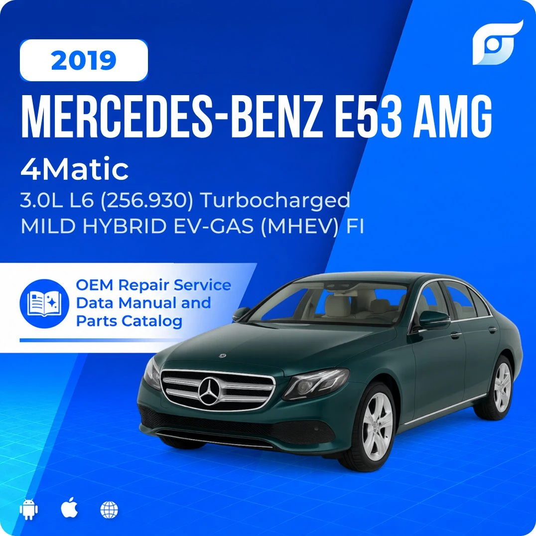 2019 Mercedes-Benz E53 AMG 4Matic - OEM Repair Service Manual