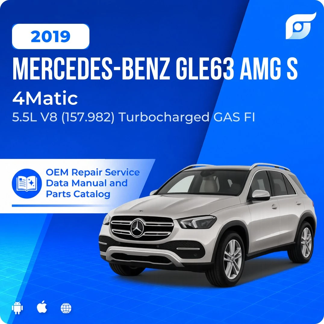 2019 Mercedes-Benz GLE63 AMG S 4Matic - OEM Repair Service Manual