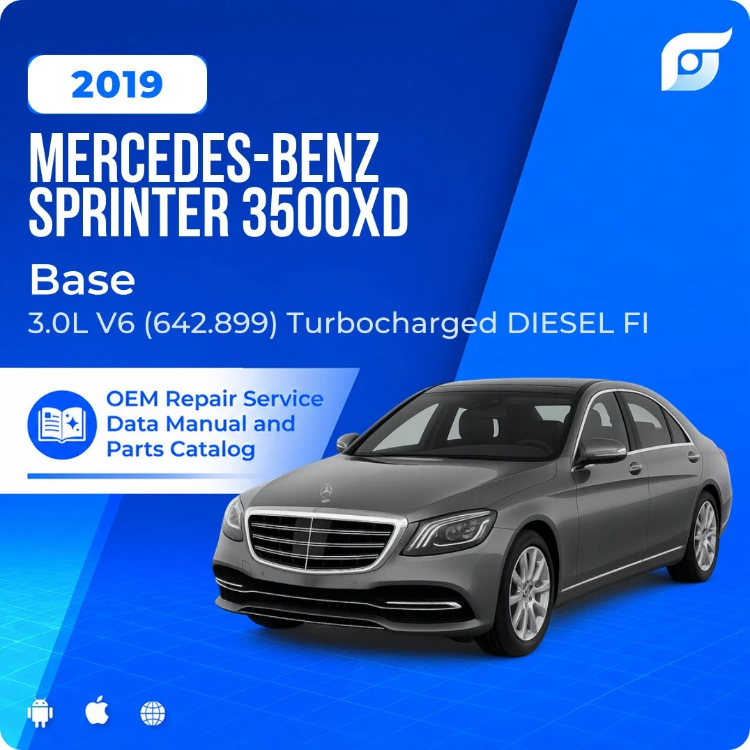 2019 Mercedes-Benz Sprinter 3500XD Base - OEM Repair Service Manual