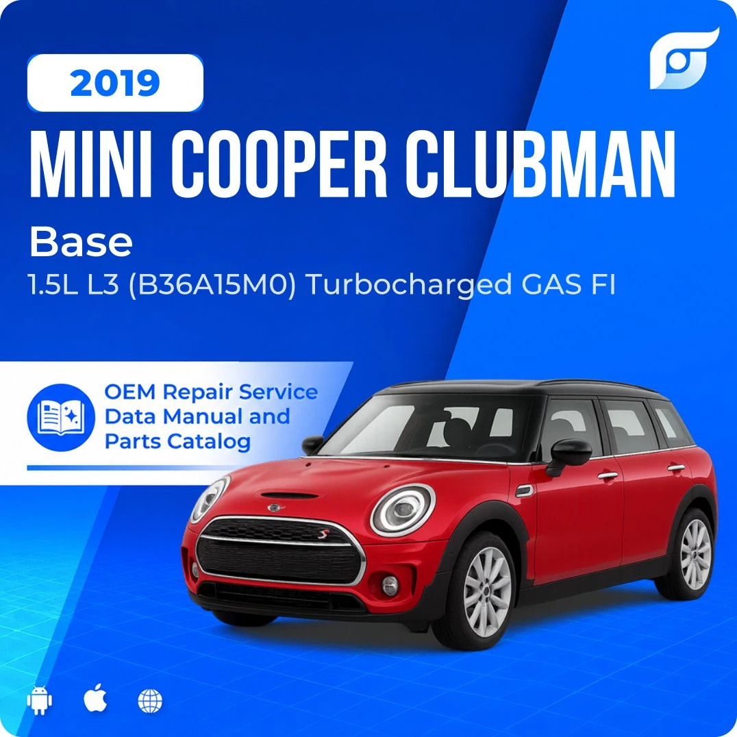 2019 Mini Cooper Clubman Base - OEM Repair Service Manual