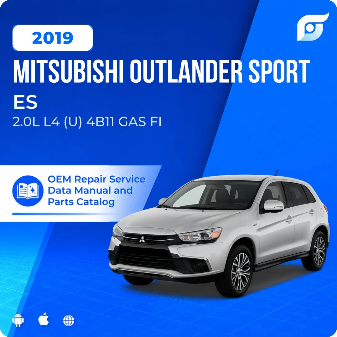2019 Mitsubishi Outlander Sport ES - OEM Repair Service Manual