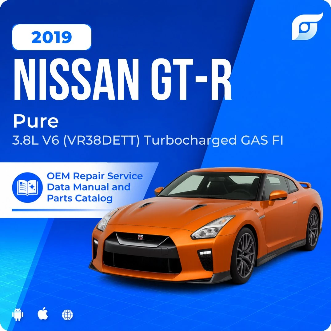 2019 Nissan GT-R Pure - OEM Repair Service Manual