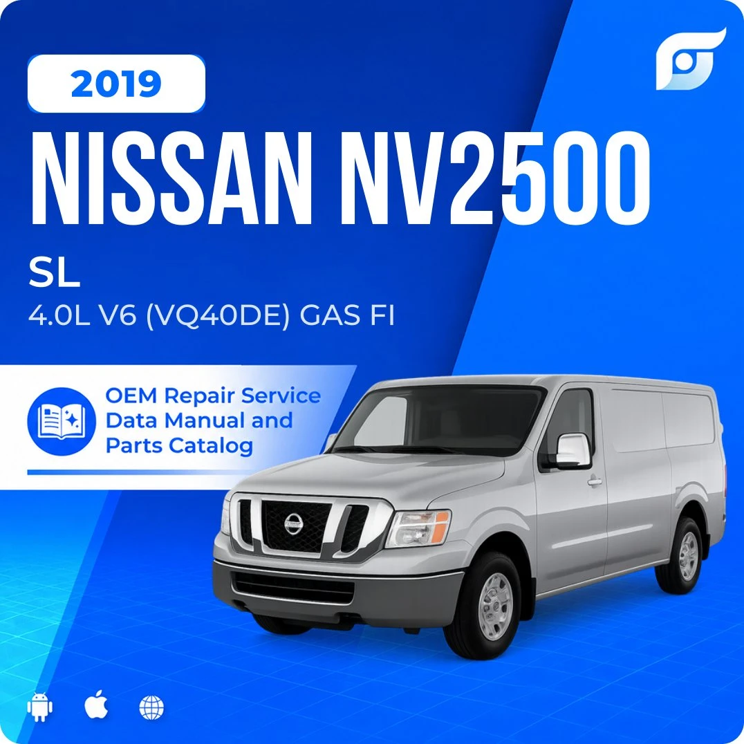 2019 Nissan NV2500 SL - OEM Repair Service Manual