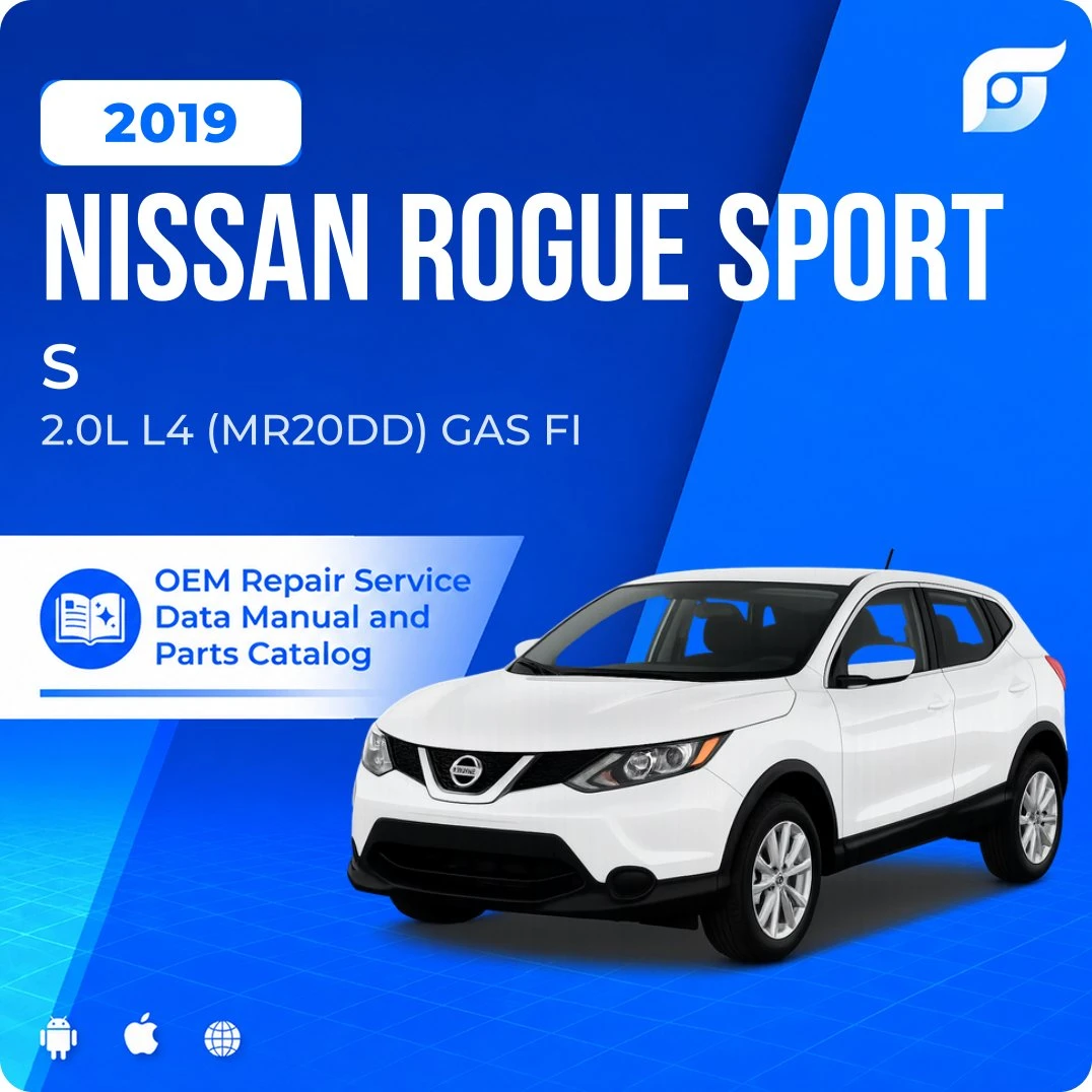 2019 Nissan Rogue Sport S - OEM Repair Service Manual