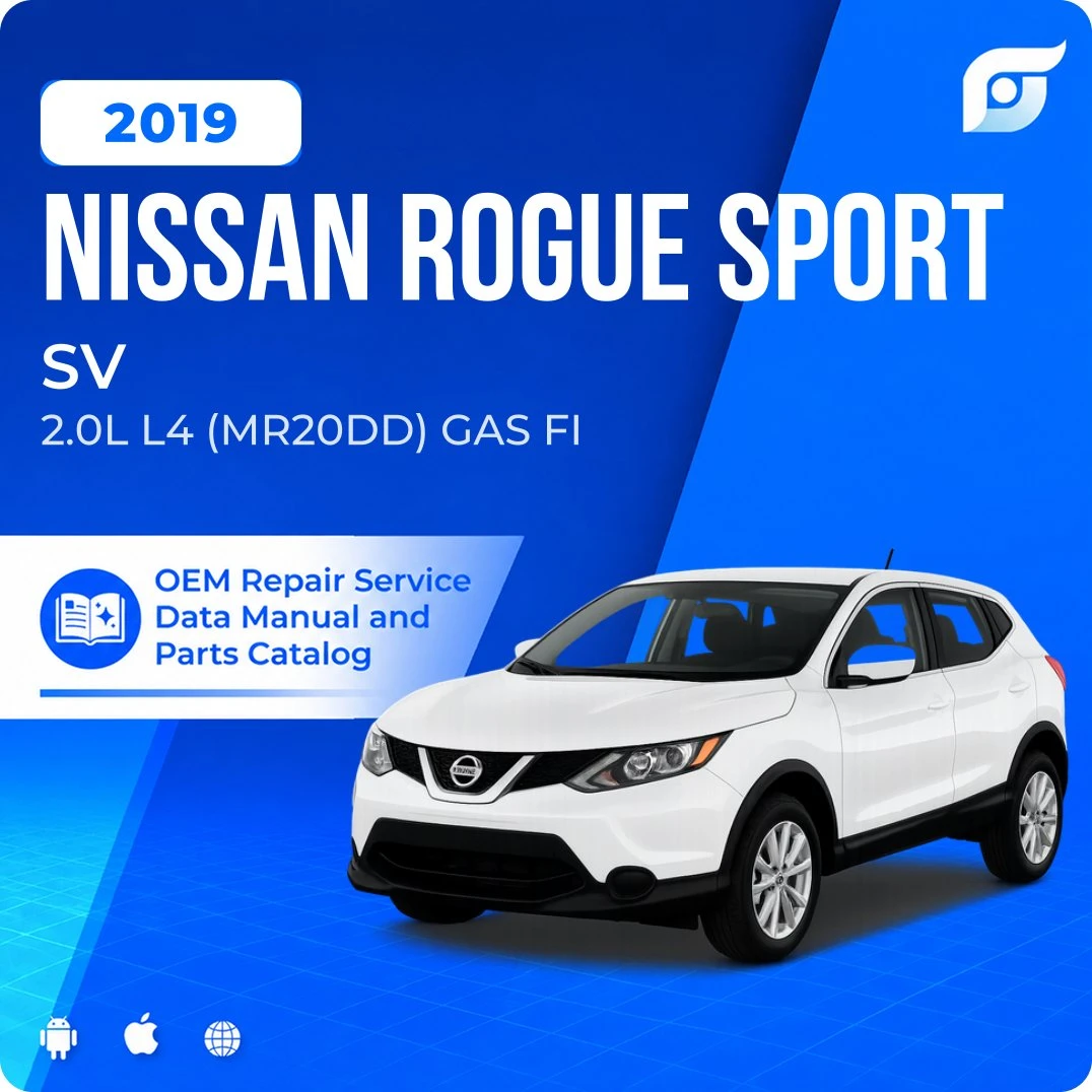 2019 Nissan Rogue Sport SV - OEM Repair Service Manual