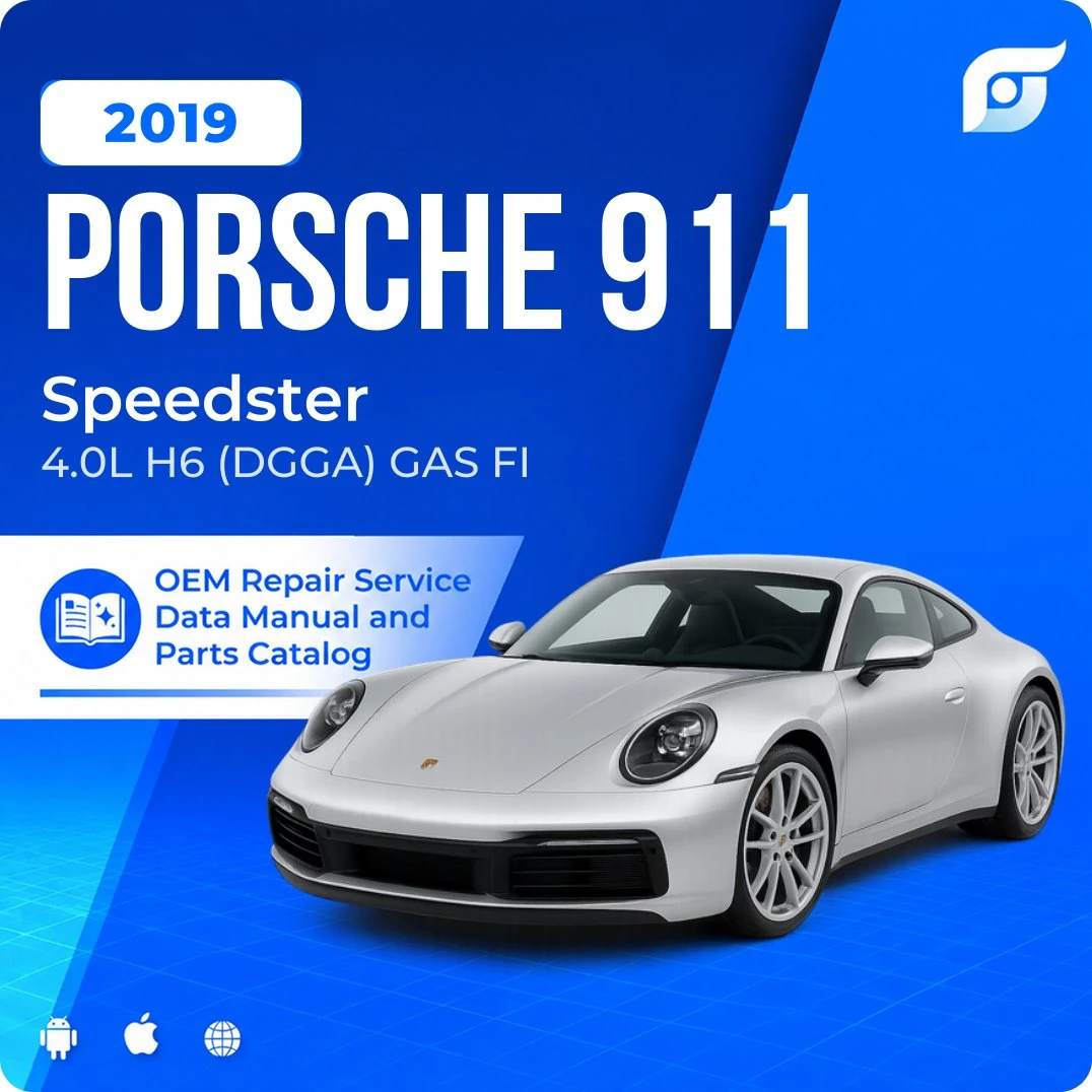 2019 Porsche 911 Speedster - OEM Repair Service Manual