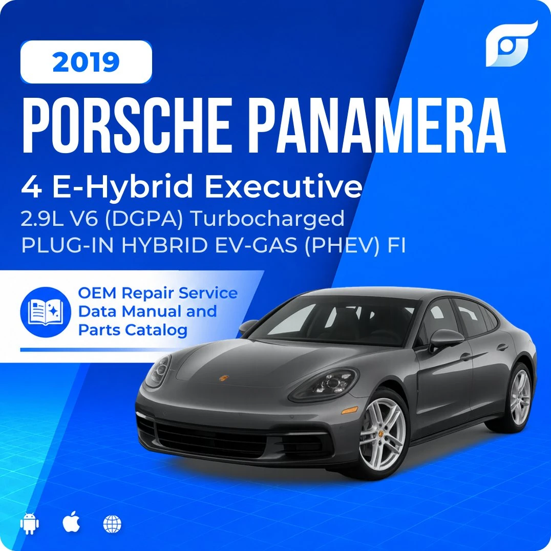 2019 Porsche Panamera 4 E-Hybrid Executive - OEM Repair Service Manual