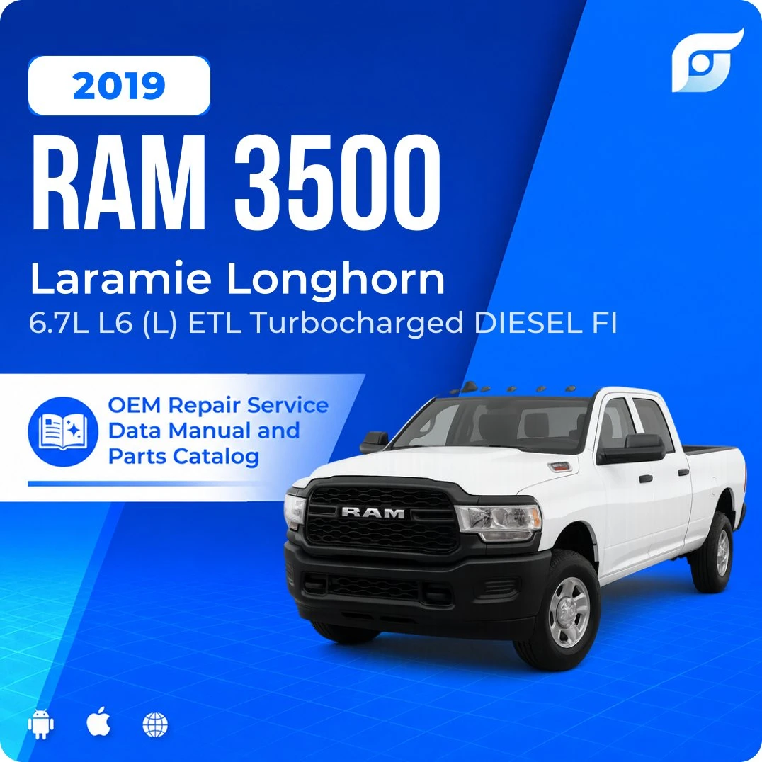 2019 Ram 3500 Laramie Longhorn - OEM Repair Service Manual