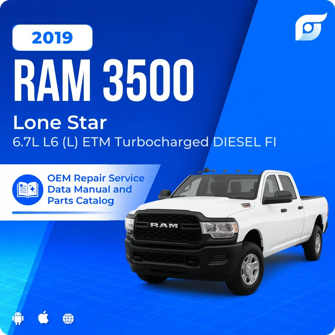 2019 Ram 3500 Lone Star - OEM Repair Service Manual