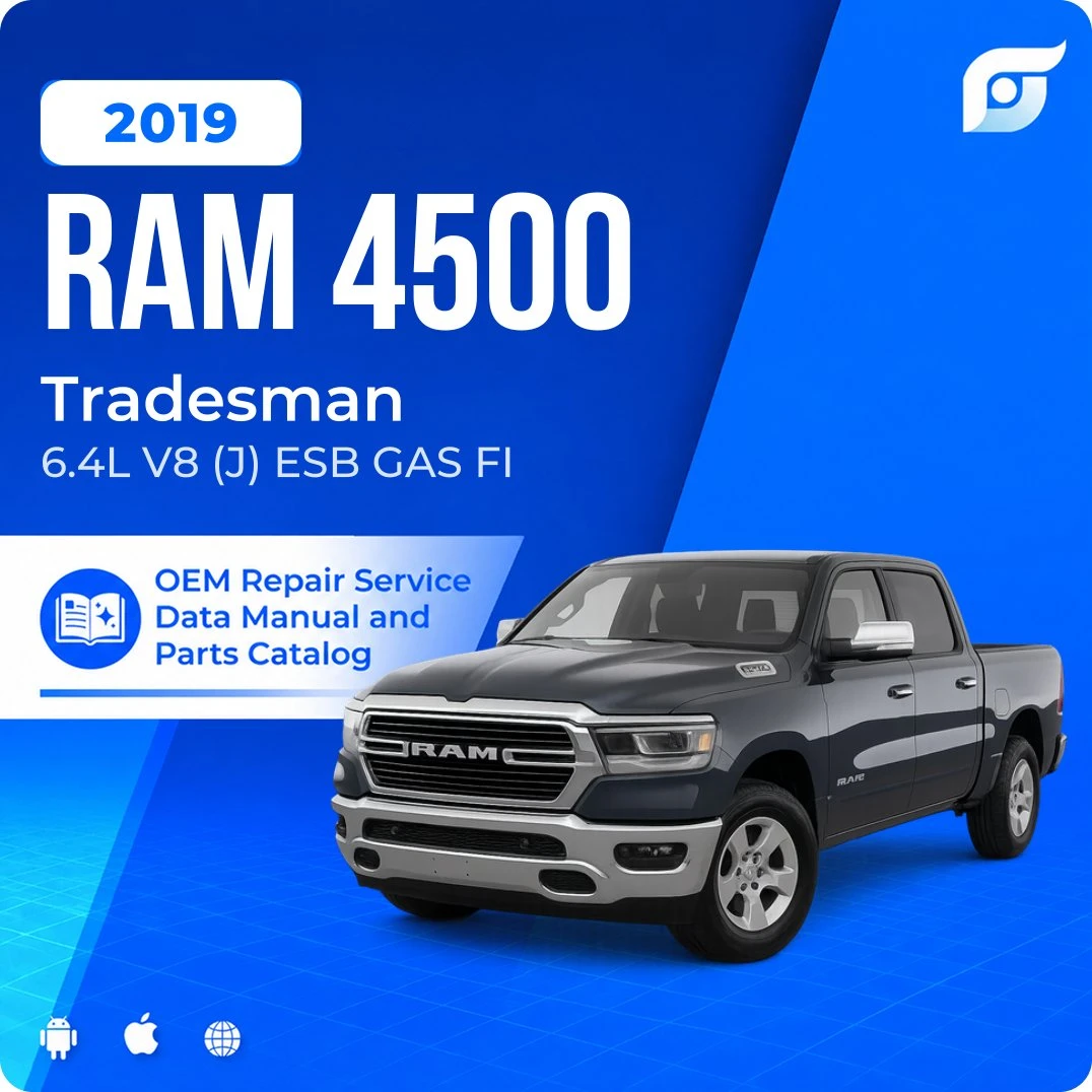 2019 Ram 4500 Tradesman - OEM Repair Service Manual