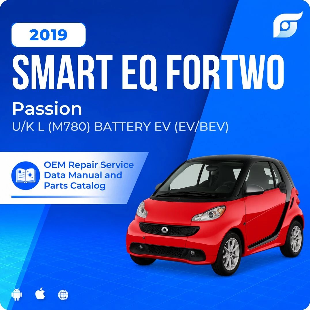 2019 Smart EQ fortwo Passion - OEM Repair Service Manual