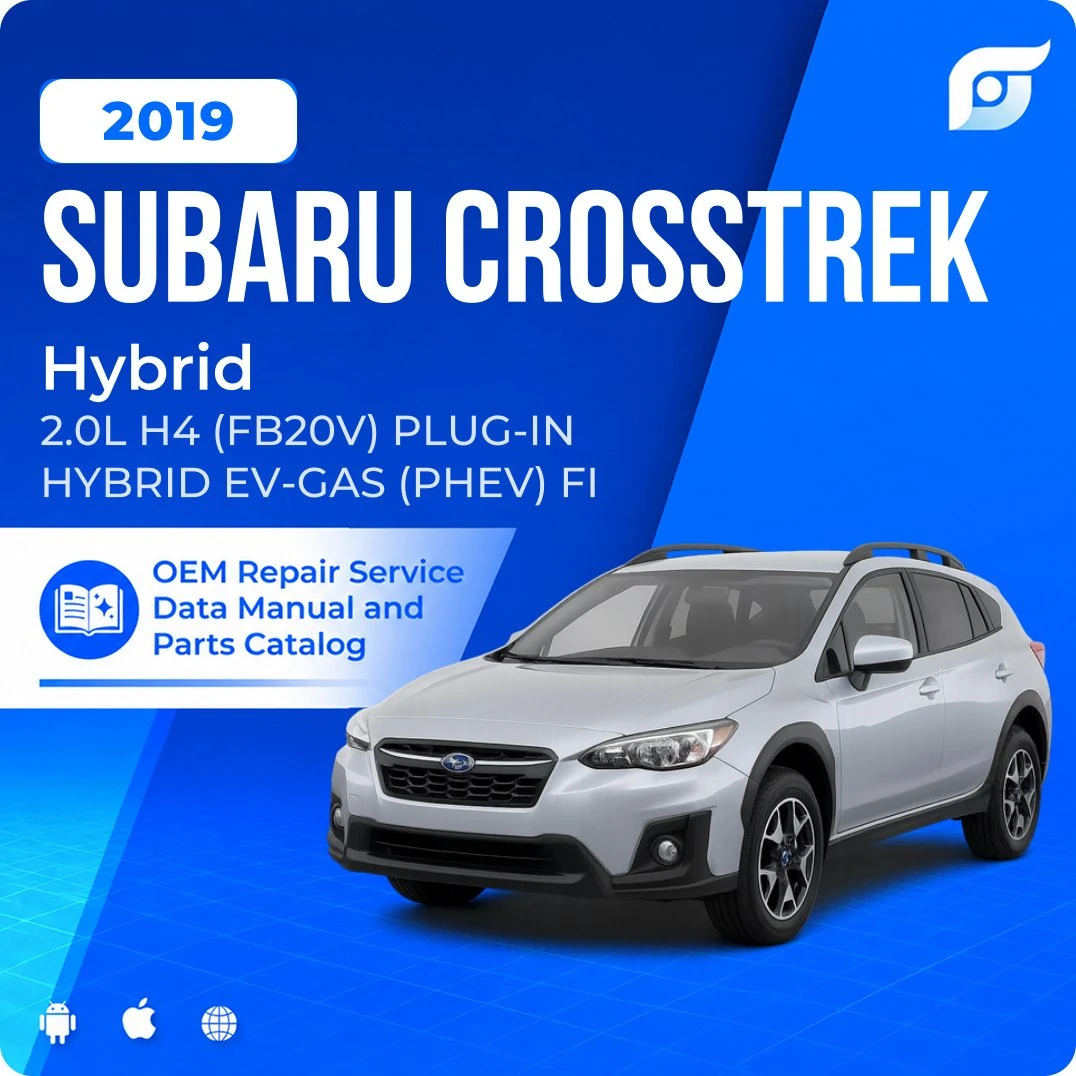 2019 Subaru Crosstrek Hybrid - OEM Repair Service Manual