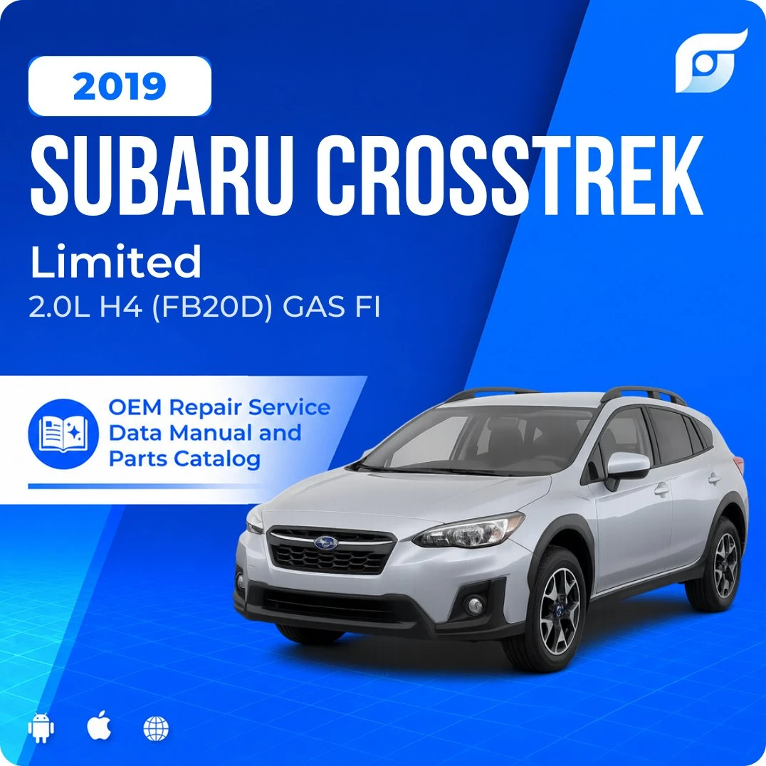 2019 Subaru Crosstrek Limited - OEM Repair Service Manual