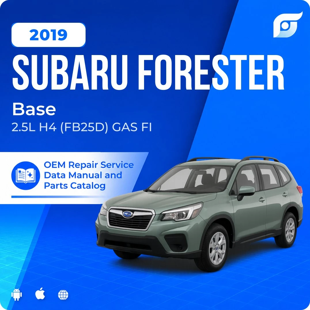 2019 Subaru Forester Base - OEM Repair Service Manual