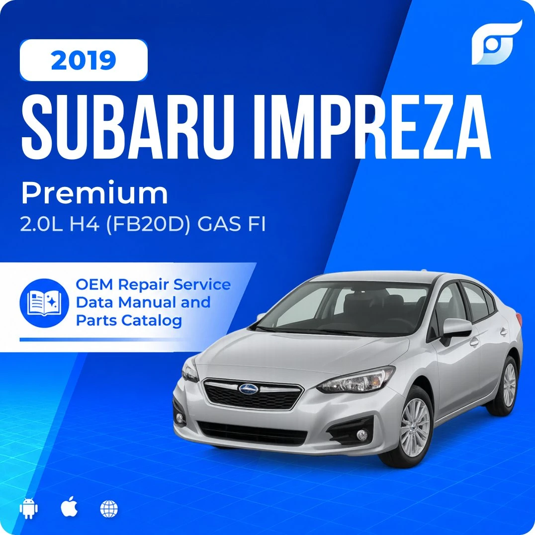 2019 Subaru Impreza Premium - OEM Repair Service Manual