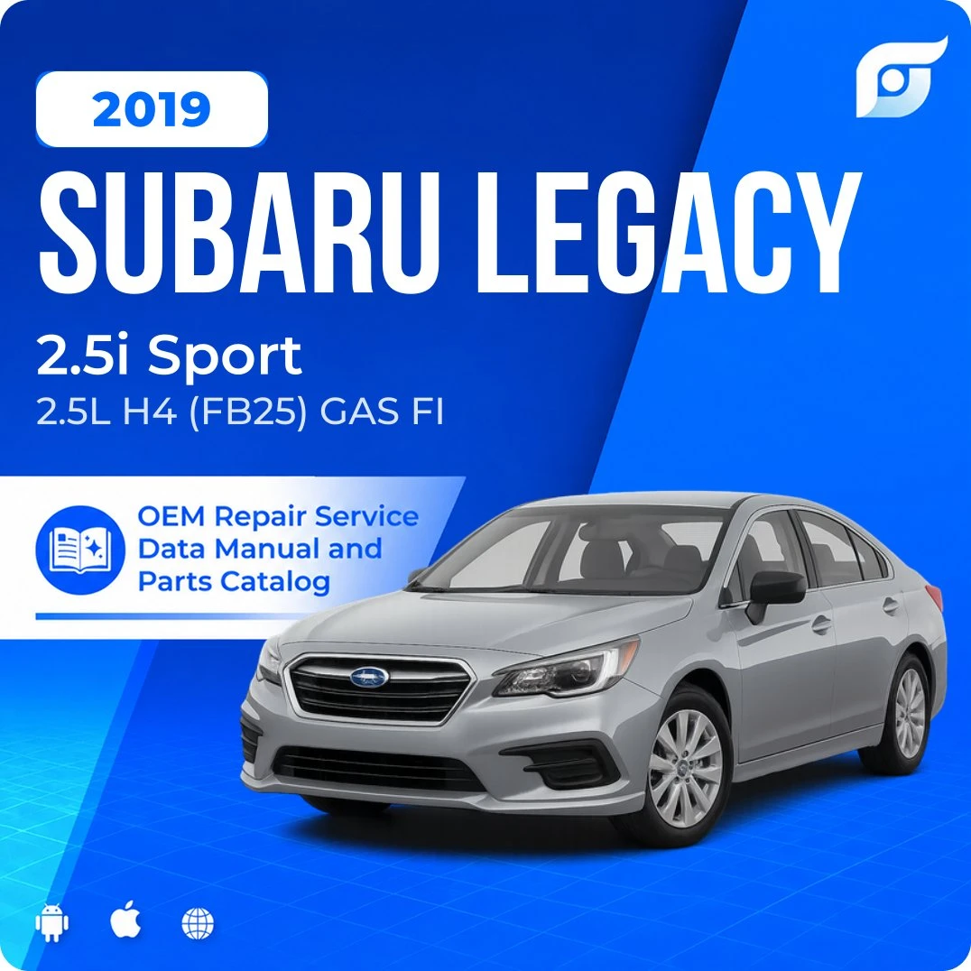 2019 Subaru Legacy 2.5i Sport - OEM Repair Service Manual