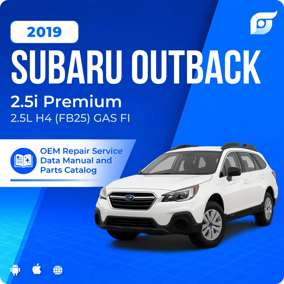 2019 Subaru Outback 2.5i Premium - OEM Repair Service Manual