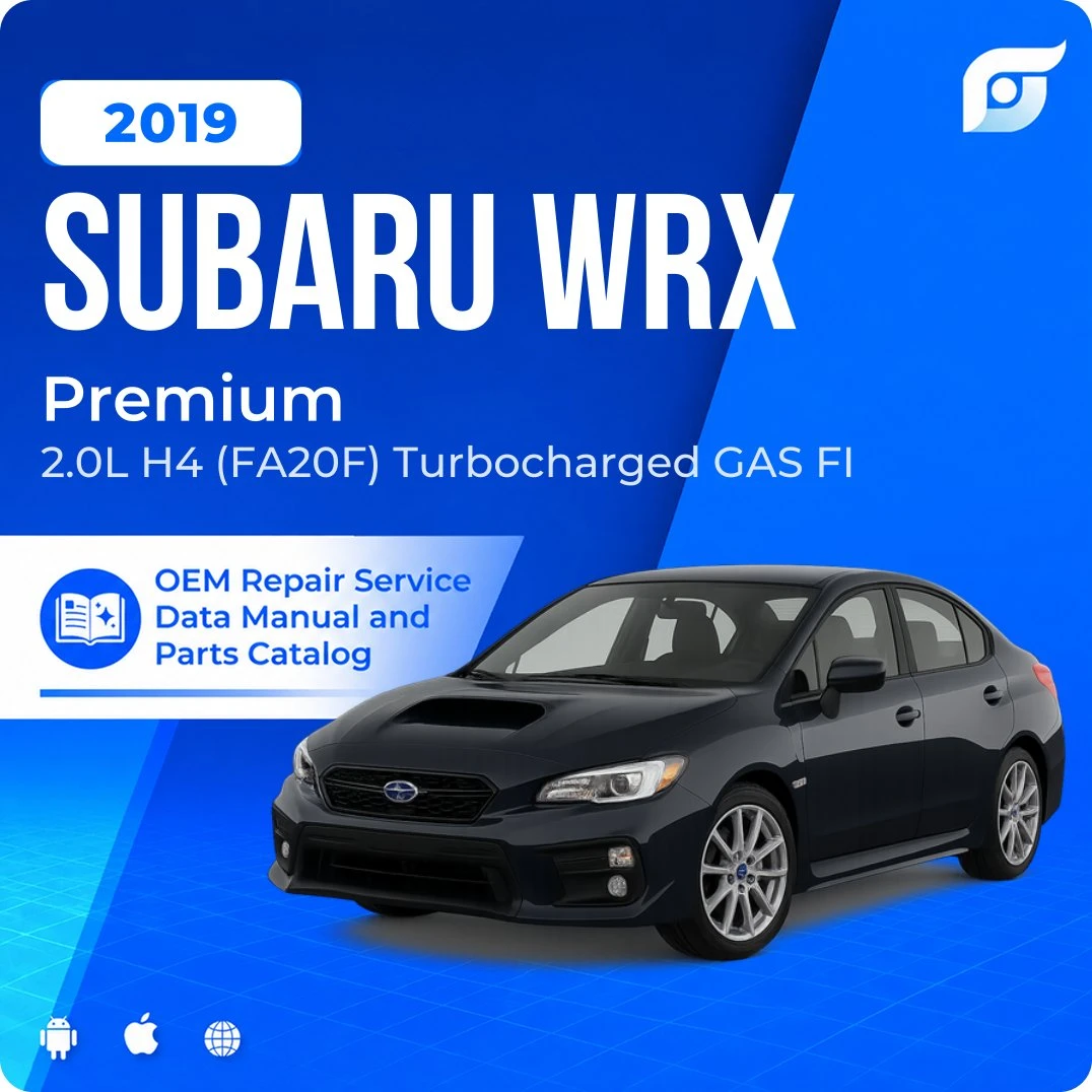 2019 Subaru WRX Premium - OEM Repair Service Manual
