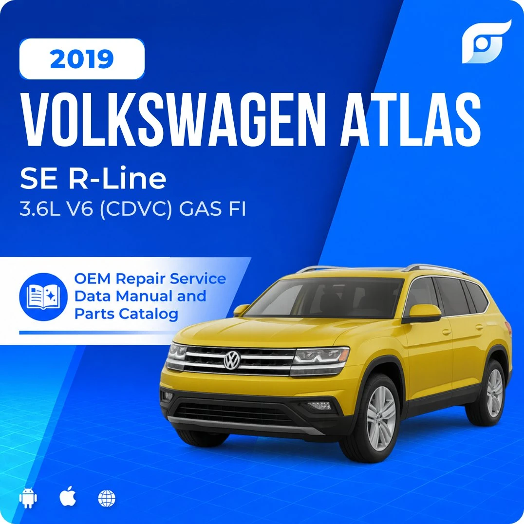 2019 Volkswagen Atlas SE R-Line - OEM Repair Service Manual