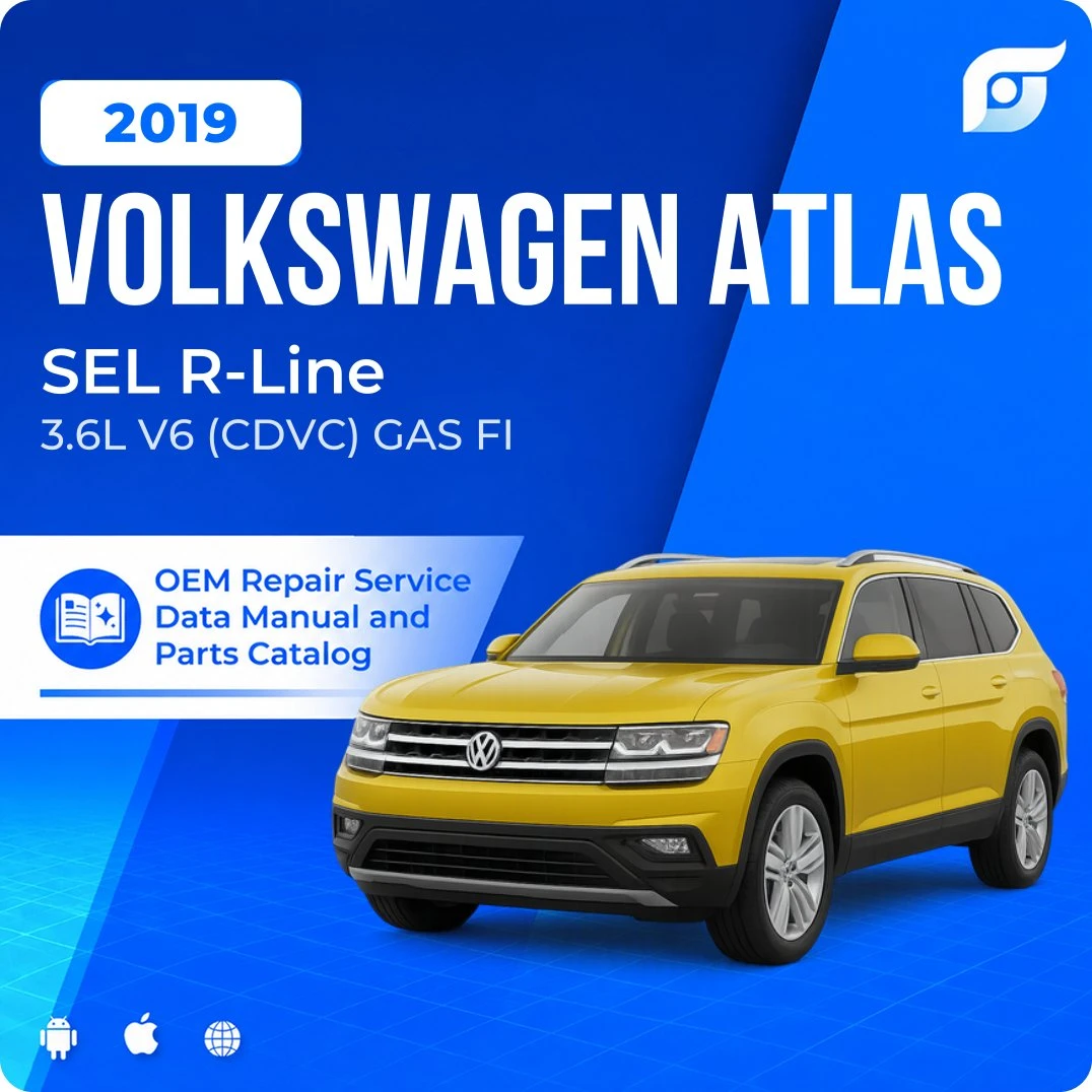 2019 Volkswagen Atlas SEL R-Line - OEM Repair Service Manual