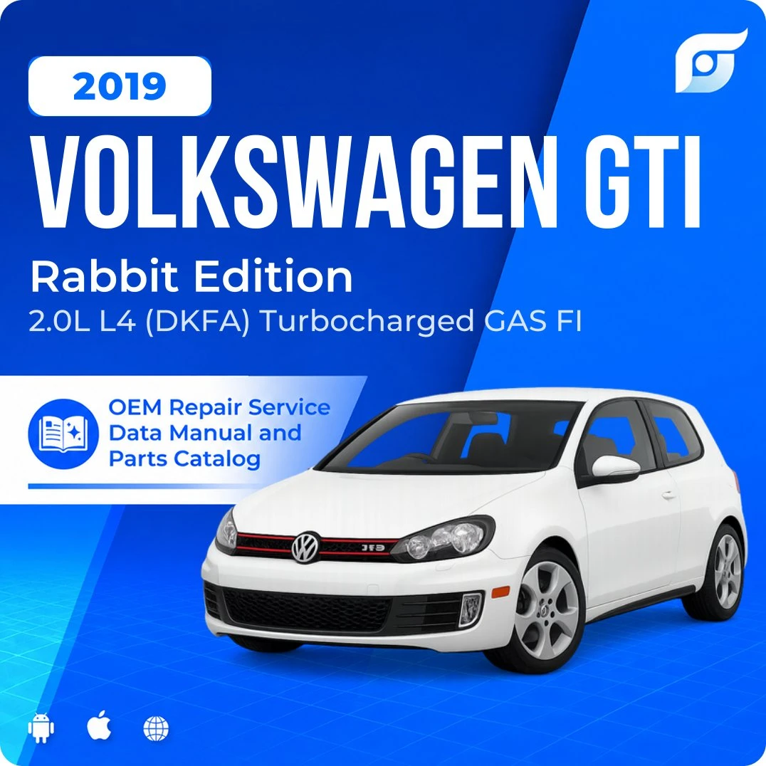 2019 Volkswagen GTI Rabbit Edition - OEM Repair Service Manual