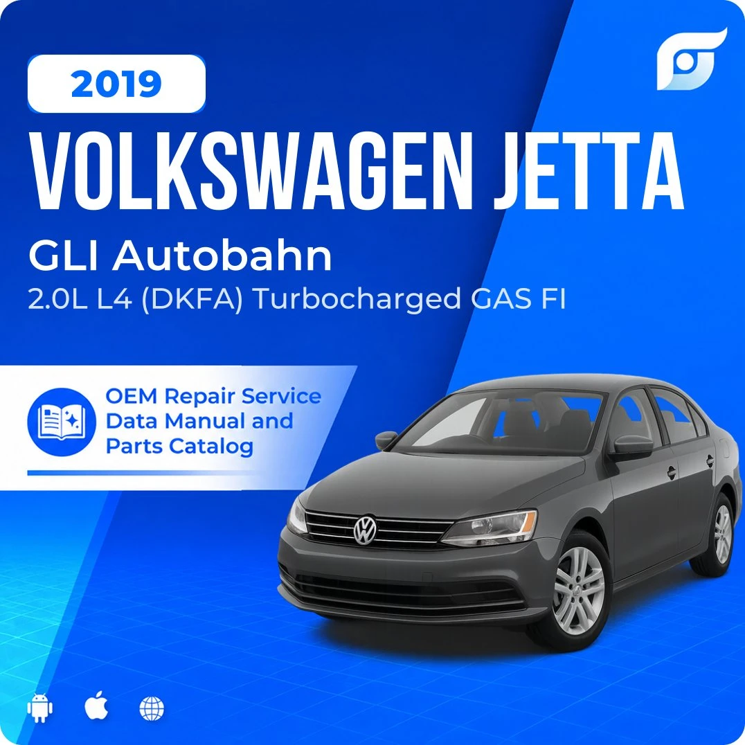 2019 Volkswagen Jetta GLI Autobahn - OEM Repair Service Manual