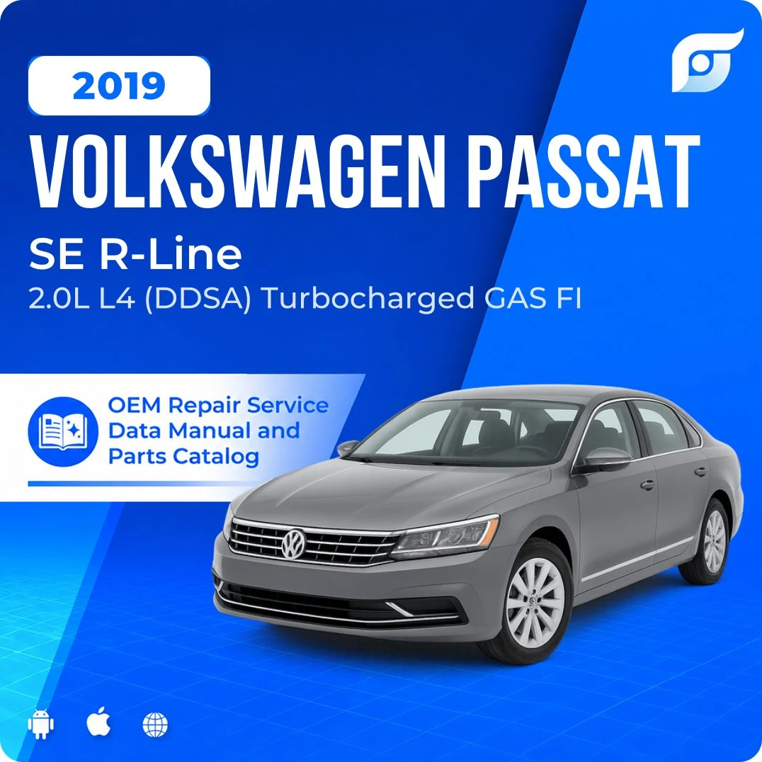 2019 Volkswagen Passat SE R-Line - OEM Repair Service Manual
