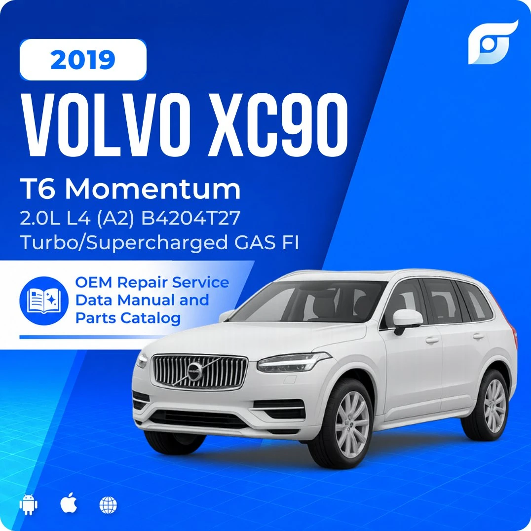 2019 Volvo XC90 T6 Momentum - OEM Repair Service Manual