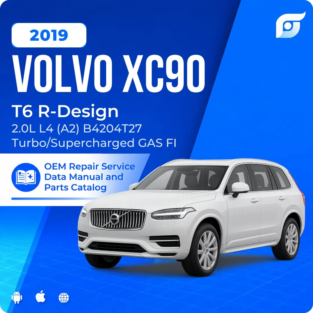 2019 Volvo XC90 T6 R-Design - OEM Repair Service Manual