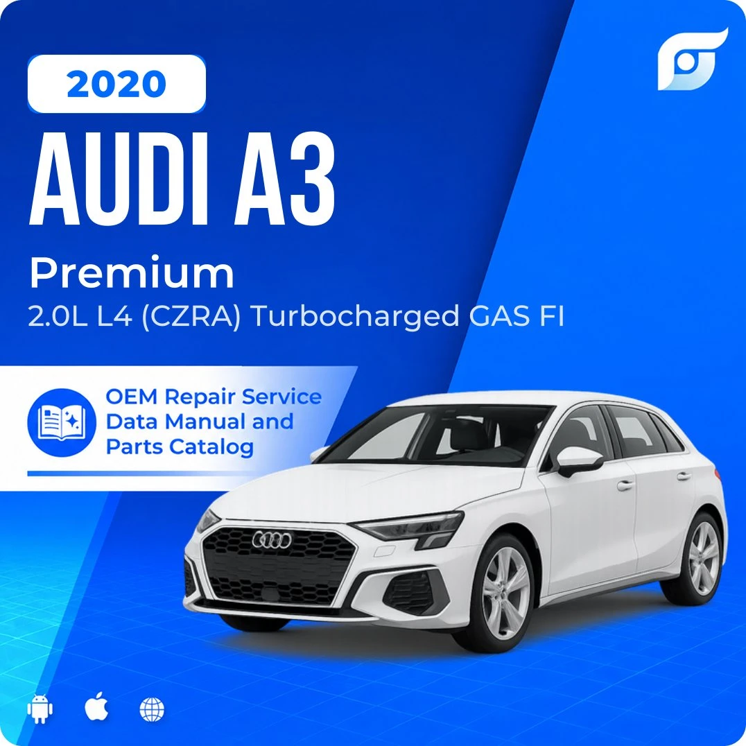 2020 Audi A3 Premium - OEM Repair Service Manual
