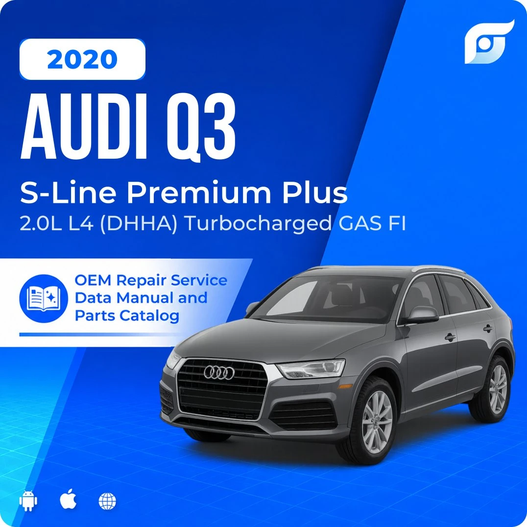2020 Audi Q3 S-Line Premium Plus - OEM Repair Service Manual
