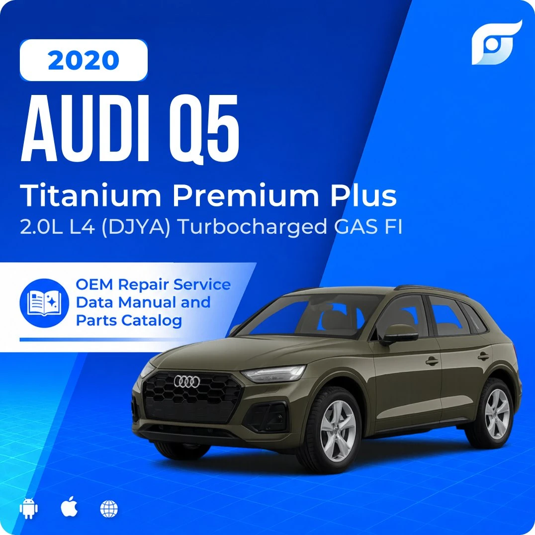 2020 Audi Q5 Titanium Premium Plus - OEM Repair Service Manual