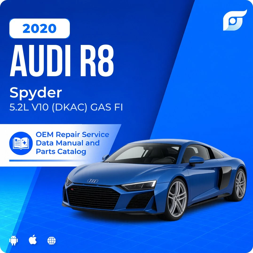 2020 Audi R8 Spyder - OEM Repair Service Manual