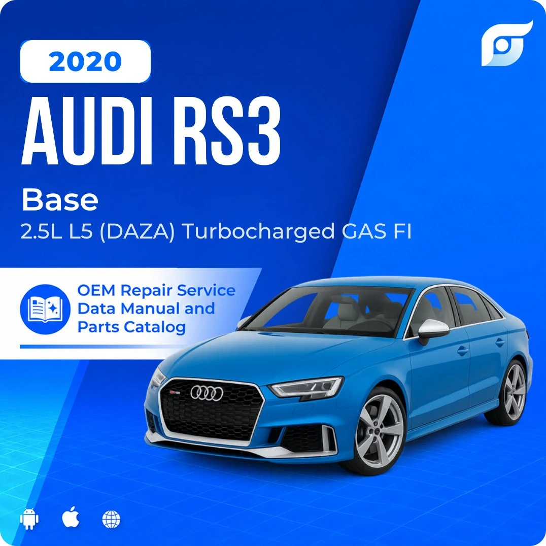 2020 Audi RS3 Base - OEM Repair Service Manual