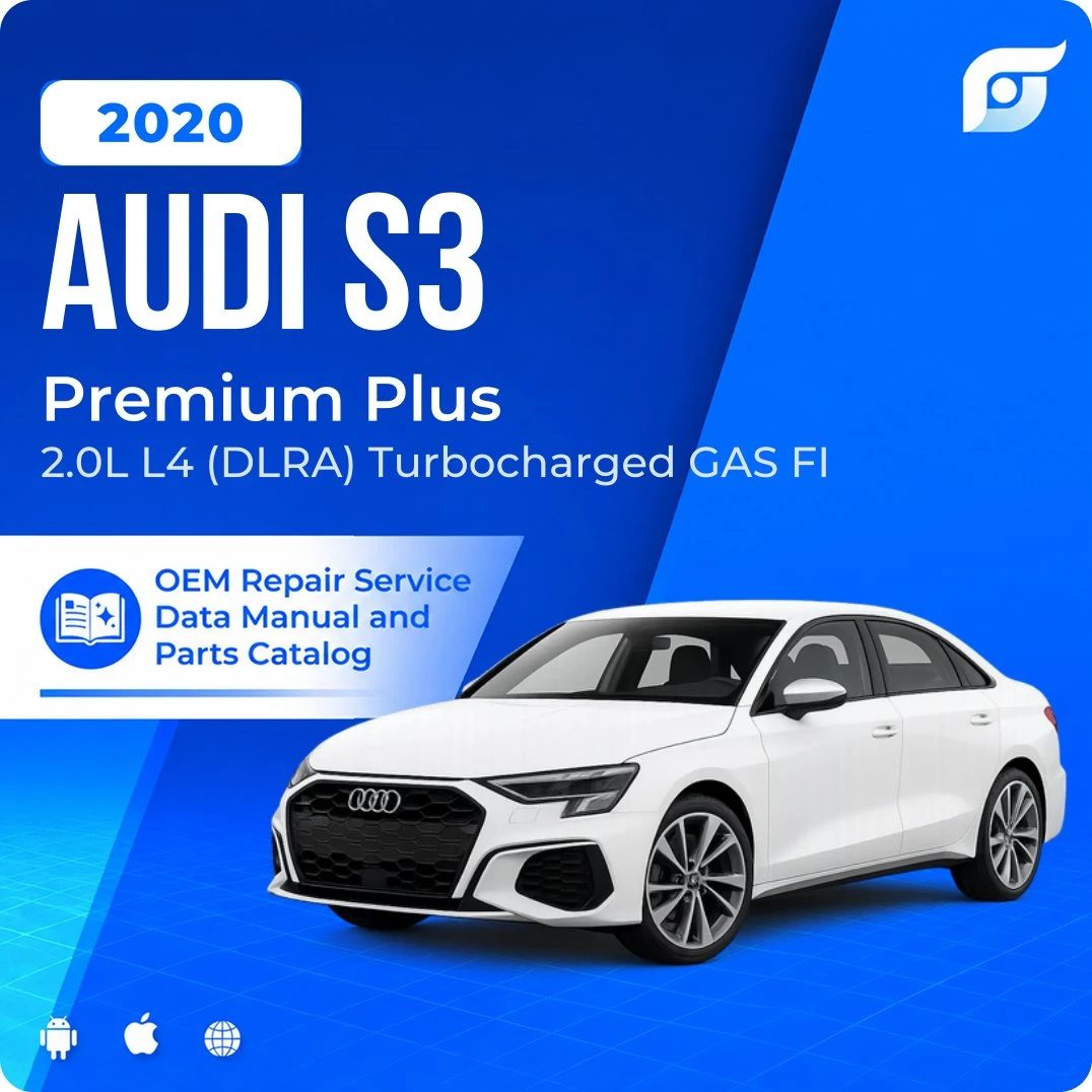 2020 Audi S3 Premium Plus - OEM Repair Service Manual