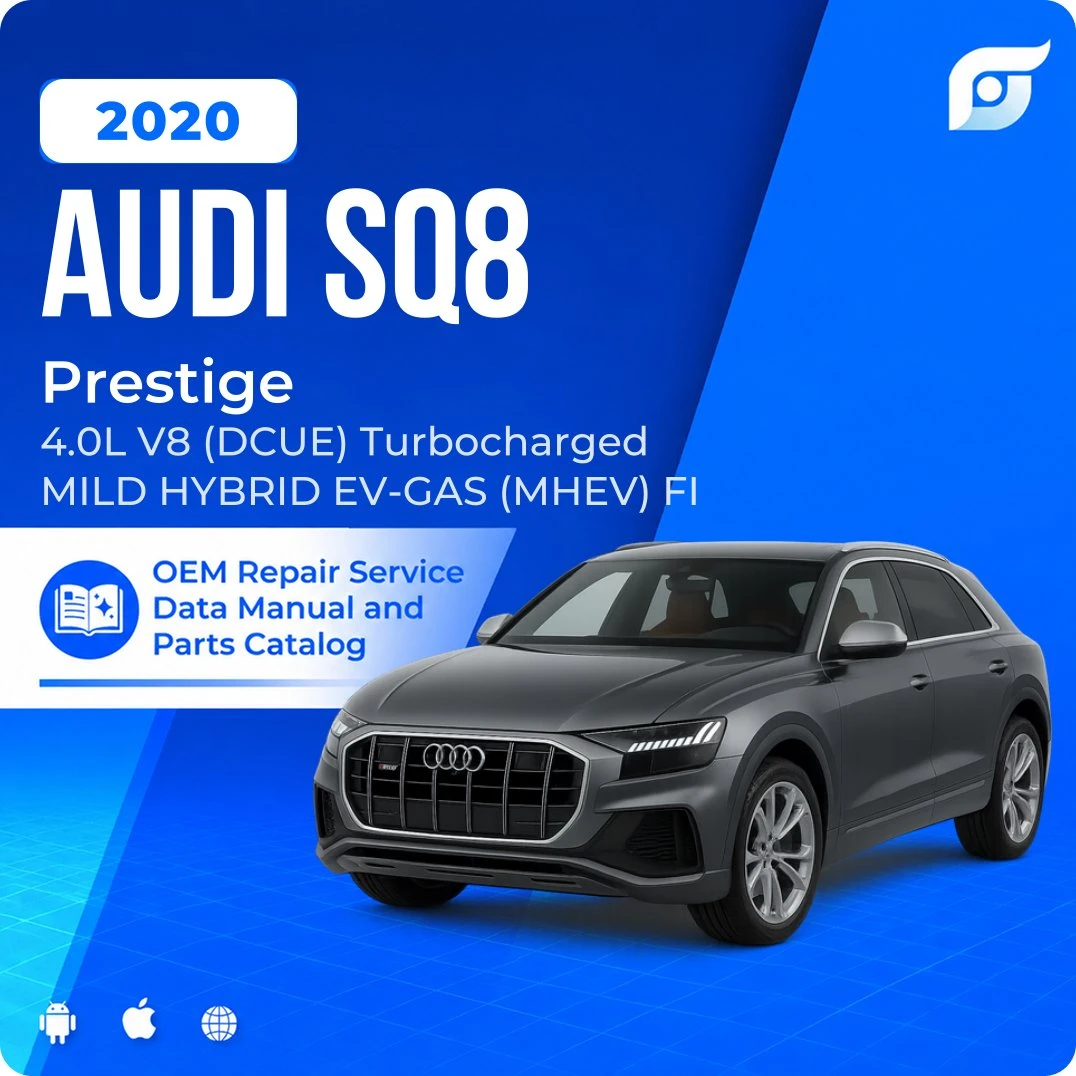 2020 Audi SQ8 Prestige - OEM Repair Service Manual