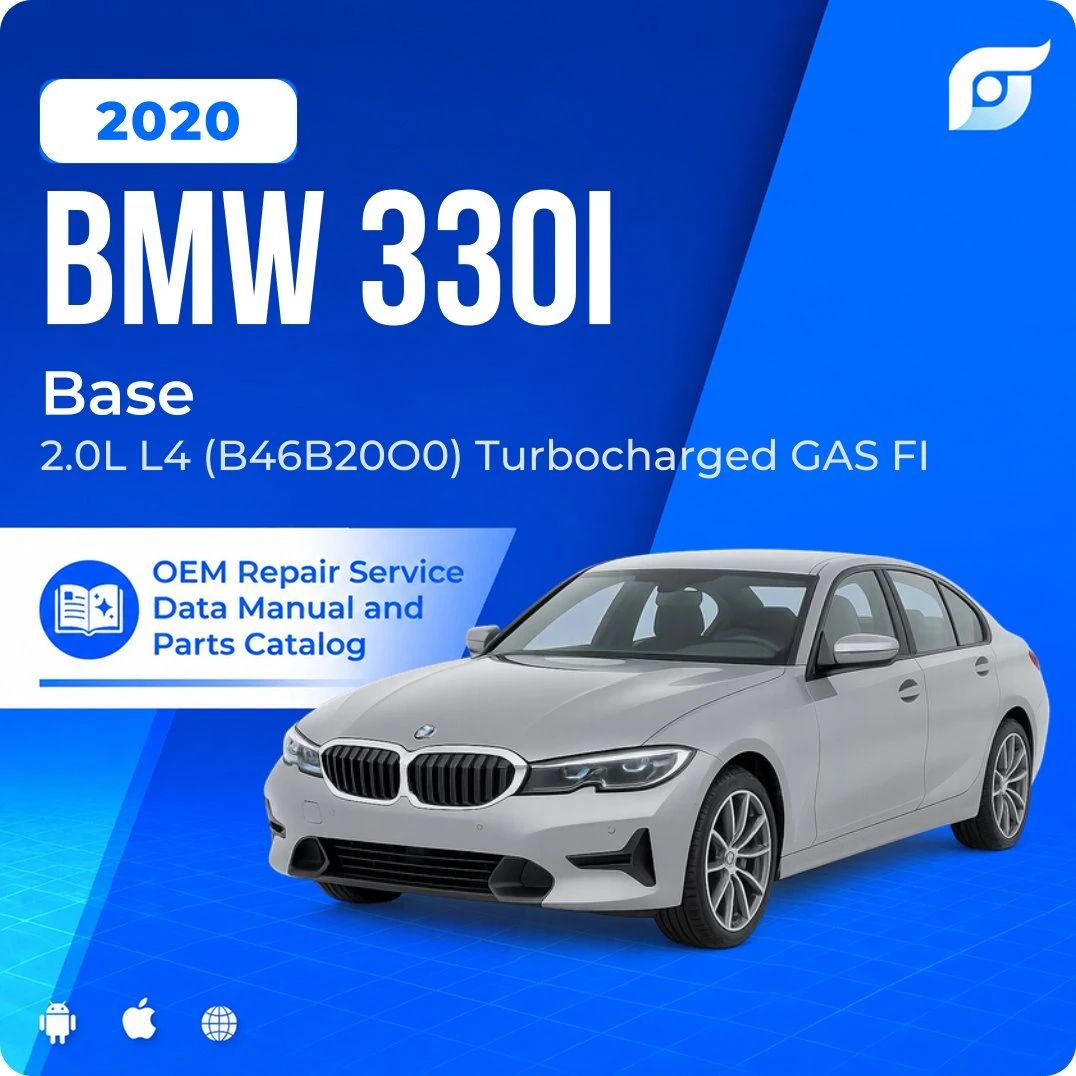 2020 BMW 330i Base - OEM Repair Service Manual