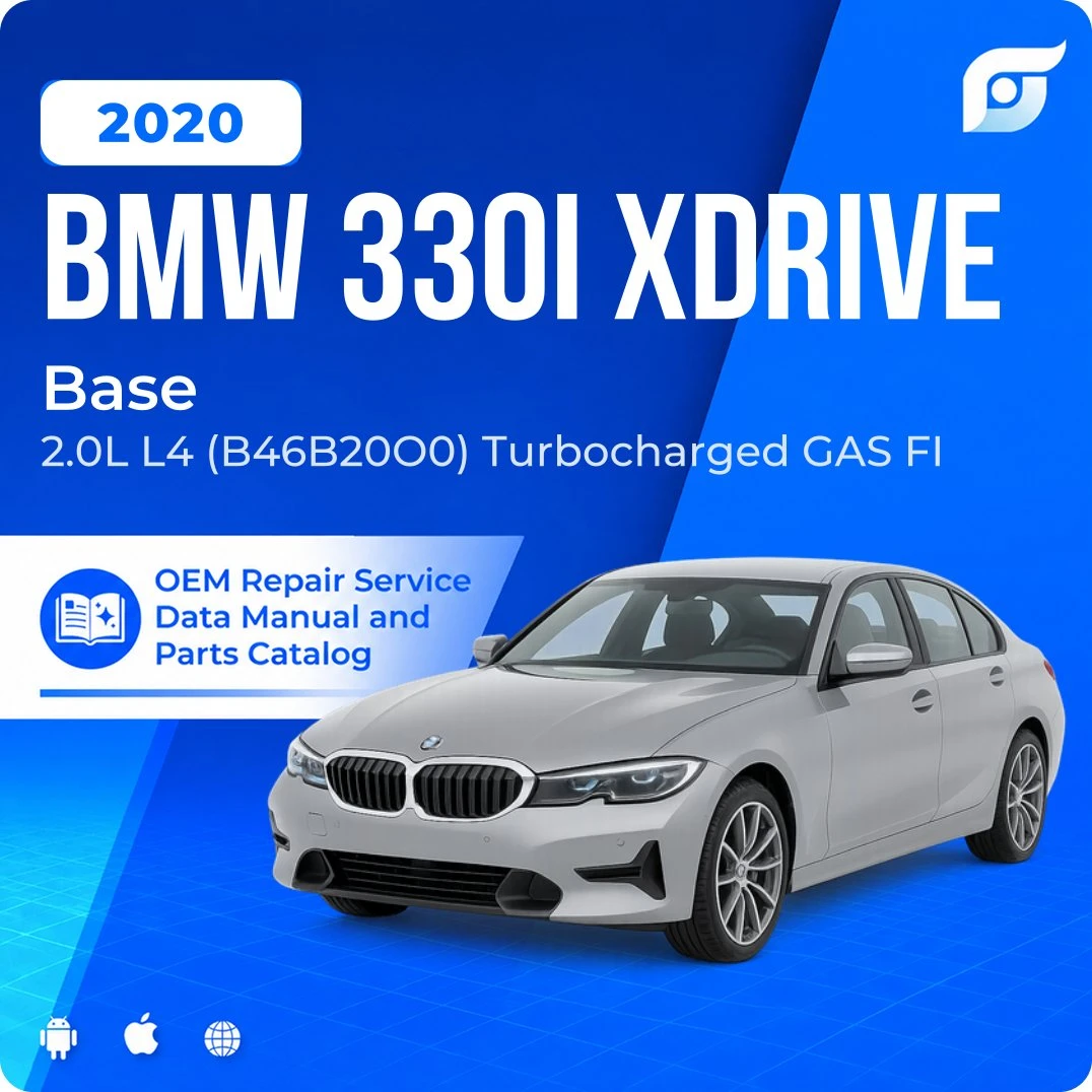 2020 BMW 330i xDrive Base - OEM Repair Service Manual